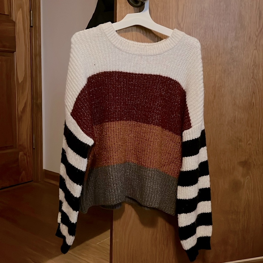 Apricot Lane stripped sweater size M